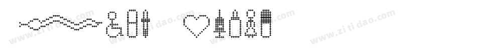 Picto Glyphs字体转换